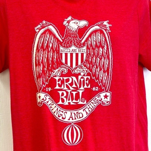 Bella Canvas - Balls Are Best 1962 Ernie Ball Strings &Things Graphic T Shirt L - Picture 3 of 9